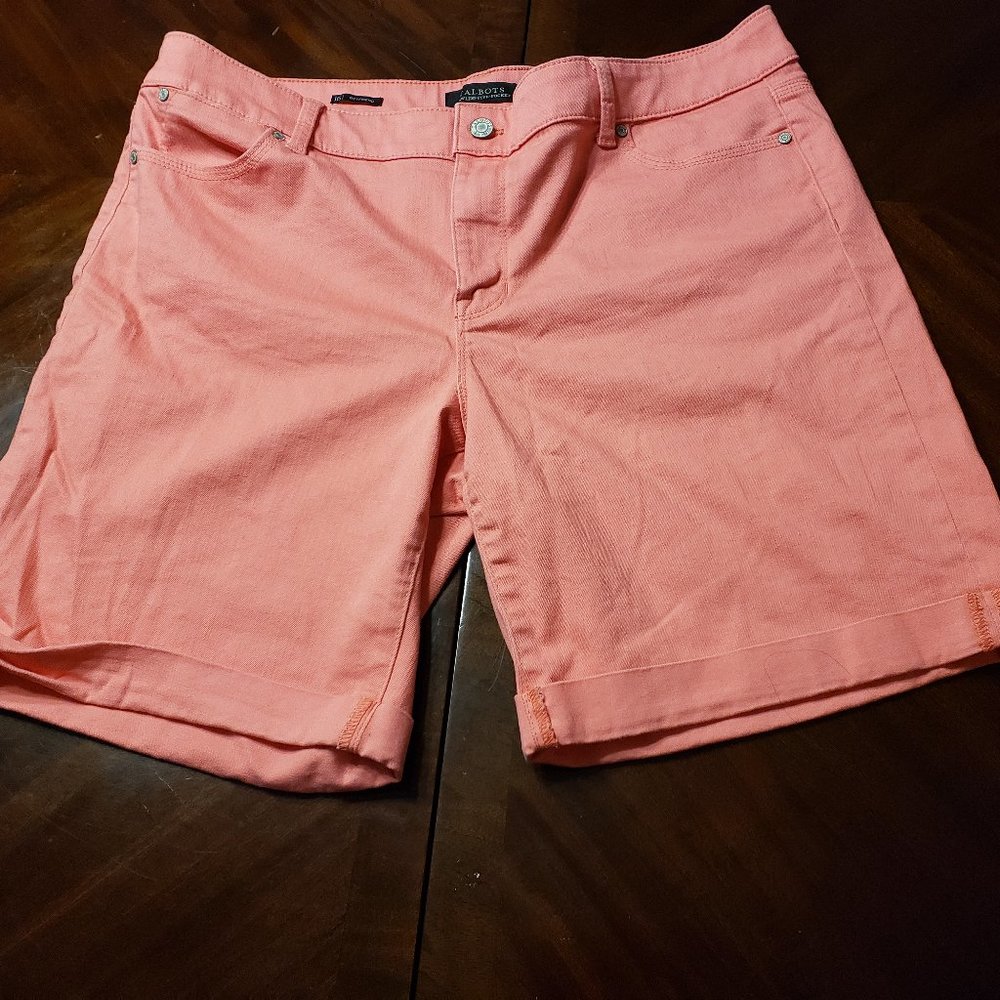 Talbots Fabulous Five Pocket Boyfriend Shorts